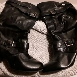 Avenue wide calf size 9.5 Cloudwalker slouch boots
